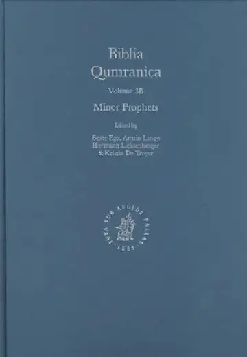 Cover of Biblia Qumranica