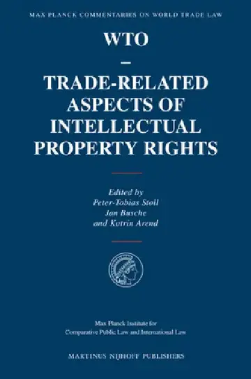 Cover of Wto - Trade-Related Aspects of Intellectual Property Rights