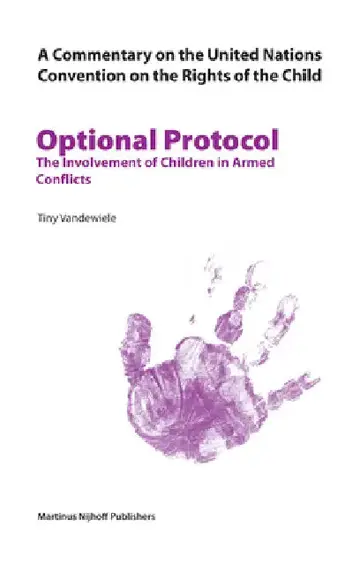 Cover of A Commentary on the United Nations Convention on the Rights of the Child, Optional Protocol 1