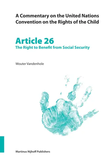 Cover of A Commentary on the United Nations Convention on the Rights of the Child