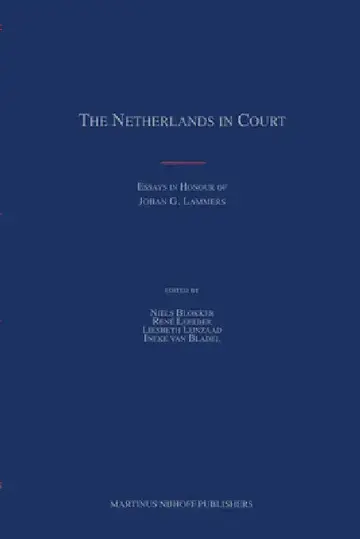 Cover of The Netherlands in Court