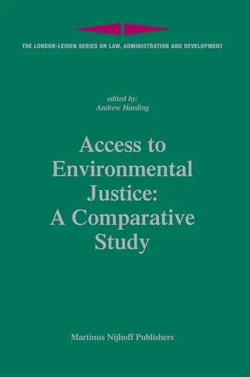 Cover of Access to Environmental Justice