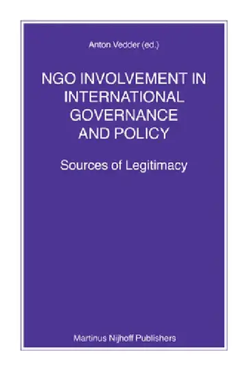 Cover of Ngo Involvement in International Governance and Policy