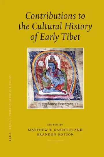 Cover of Contributions to the Cultural History of Early Tibet