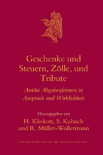 Cover of Geschenke und Steuern, Zölle und Tribute