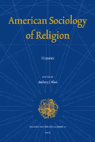 Cover of American Sociology of Religion