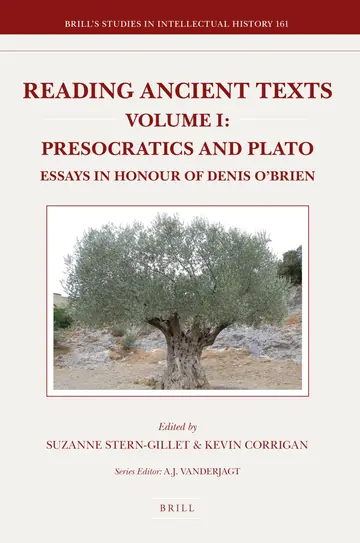 Cover of Reading Ancient Texts, Presocratics and Plato