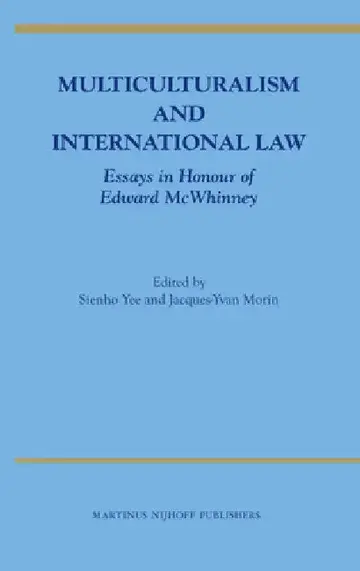 Cover of Multiculturalism and International Law