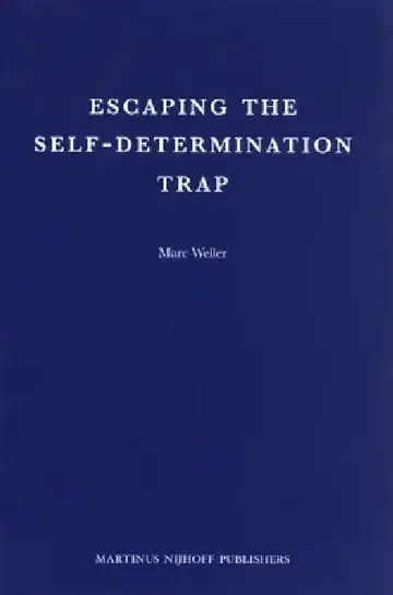 Cover of Escaping the Self-Determination Trap
