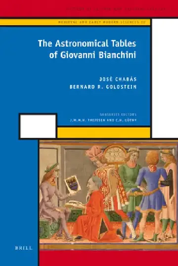 Cover of The Astronomical Tables of Giovanni Bianchini