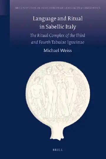 Cover of Language and Ritual in Sabellic Italy