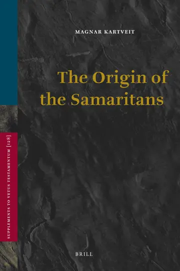 Cover of The Origin of the Samaritans