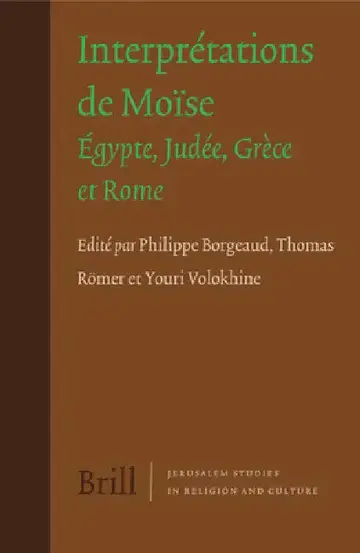 Cover of Interprétations de Moïse