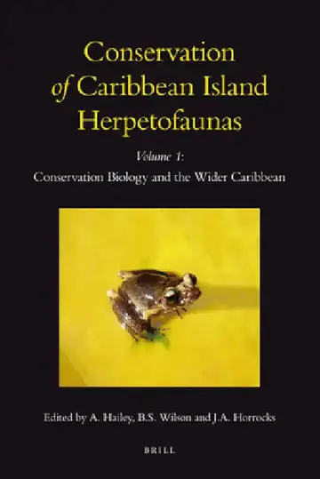 Cover of Conservation of Caribbean Island Herpetofaunas Volume 1
