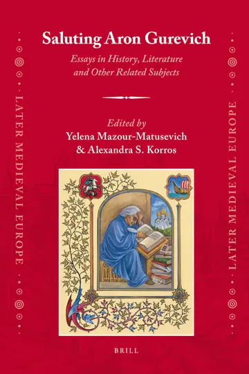 Cover of Saluting Aron Gurevich