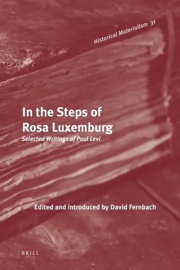Cover of In the Stepsof Rosa Luxemburg