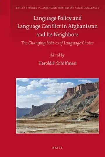 Cover of Language Policy and Language Conflict in Afghanistan and Its Neighbors