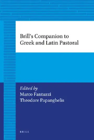 Cover of Brill's Companion to Greek and Latin Pastoral