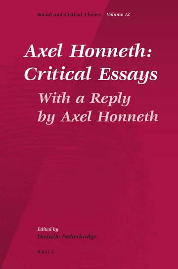 Cover of Axel Honneth