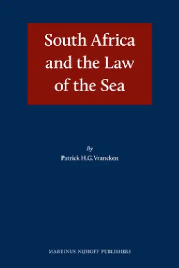 Cover of South Africa and the Law of the Sea