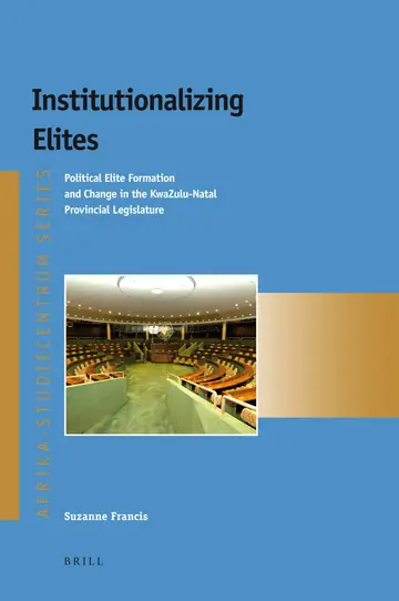 Cover of Institutionalizing Elites