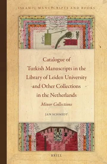 Cover of Catalogue of the Turkish Manuscripts in the Leiden University Library and Other Collections in the Netherlands