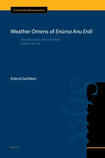 Cover of Weather Omens of Enuma Anu Enlil
