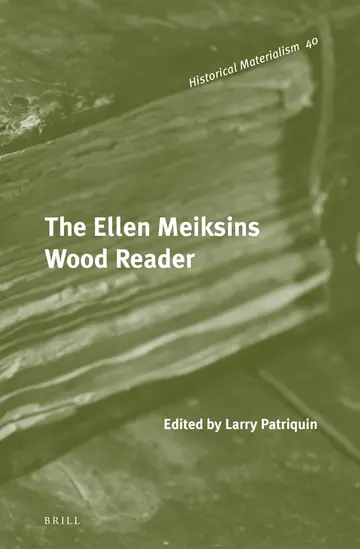 Cover of The Ellen Meiksins Wood Reader