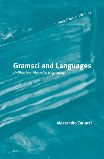 Cover of Gramsci and Languages