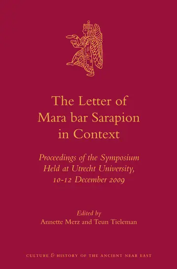 Cover of The Letter of Mara Bar Sarapion in Context