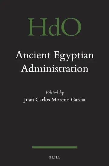 Cover of Ancient Egyptian Administration