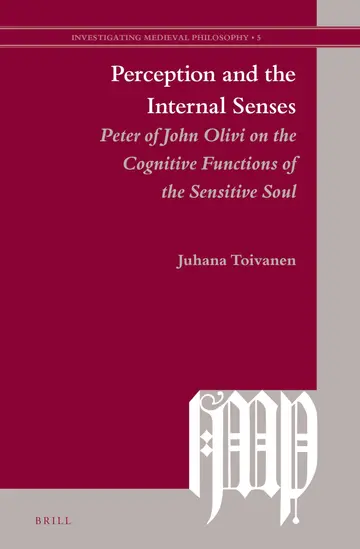Cover of Perception and the Internal Senses