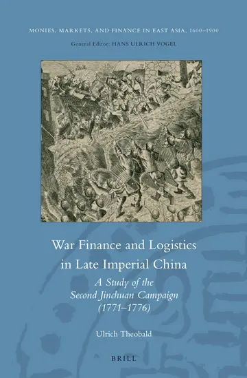 Cover of War Finance and Logistics in Late Imperial China