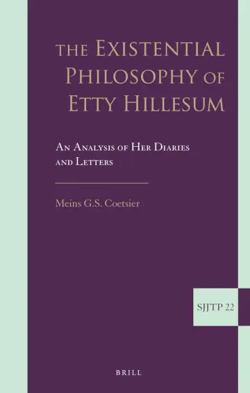 Cover of The Existential Philosophy of Etty Hillesum