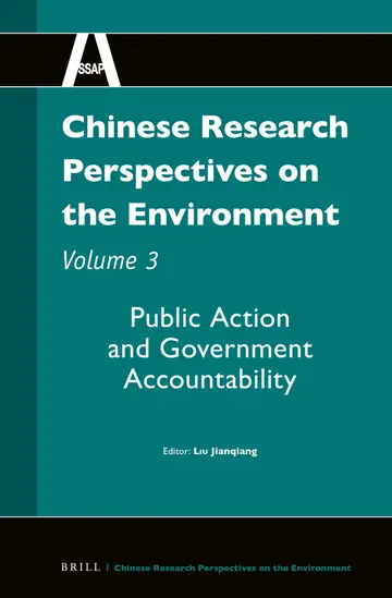 Cover of Chinese Research Perspectives on the Environment, Volume 3