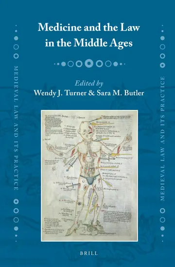 Cover of Medicine and the Law in the Middle Ages