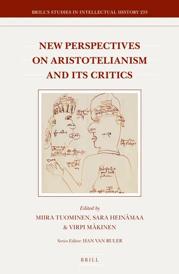 Cover of New Perspectives on Aristotelianism and Its Critics