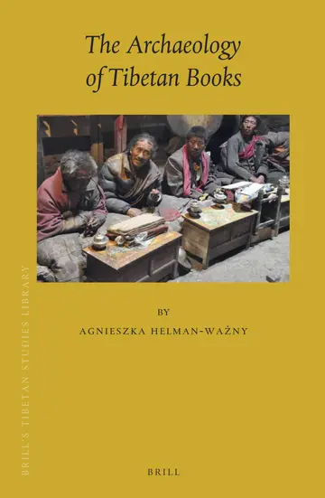 Cover of The Archaeology of Tibetan Books