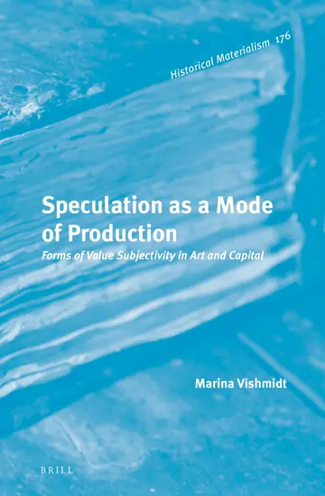 Cover of Speculation as a Mode of Production