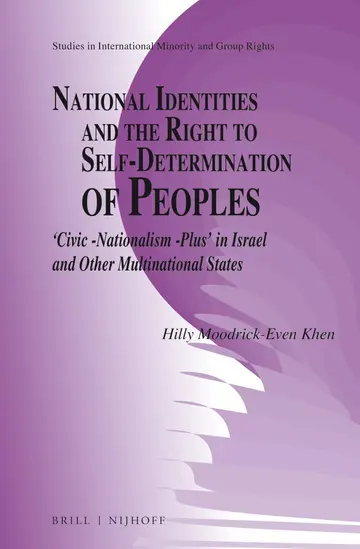 Cover of National Identities and the Right to Self-determination of Peoples