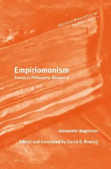 Cover of Empiriomonism