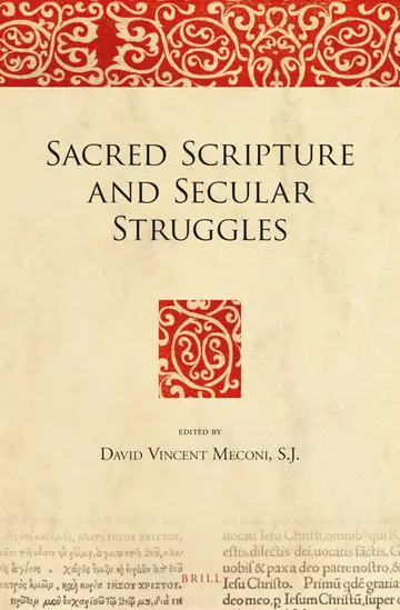 Cover of Sacred Scripture and Secular Struggles