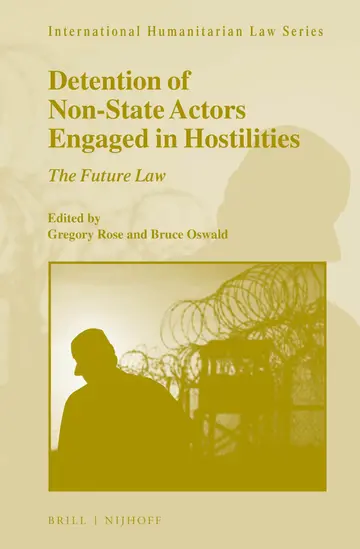 Cover of Detention of Non-state Actors Engaged in Hostilities