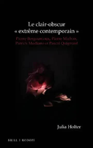 Cover of Le clair-obscur extrême contemporain