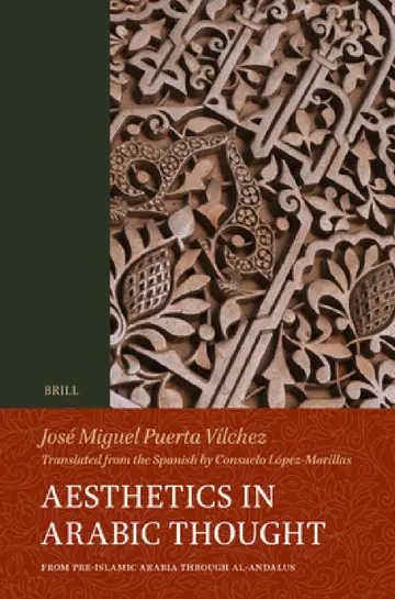 Cover of Aesthetics in Arabic Thought