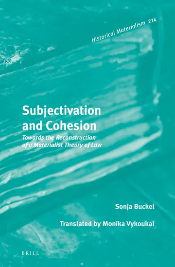Cover of Subjectivation and Cohesion