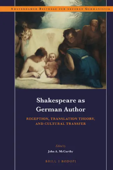 Cover of Shakespeare as German Author