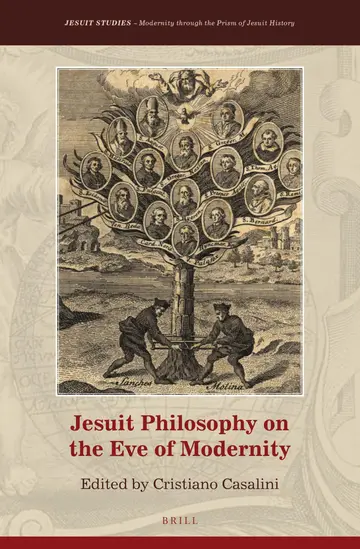 Cover of Jesuit Philosophy on the Eve of Modernity