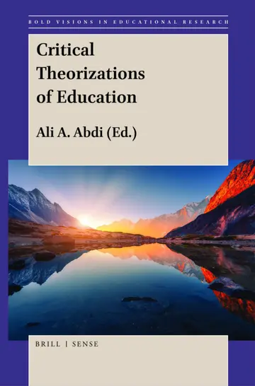 Cover of Critical Theorizations of Education