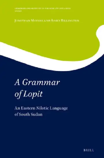 Cover of A Grammar of Lopit